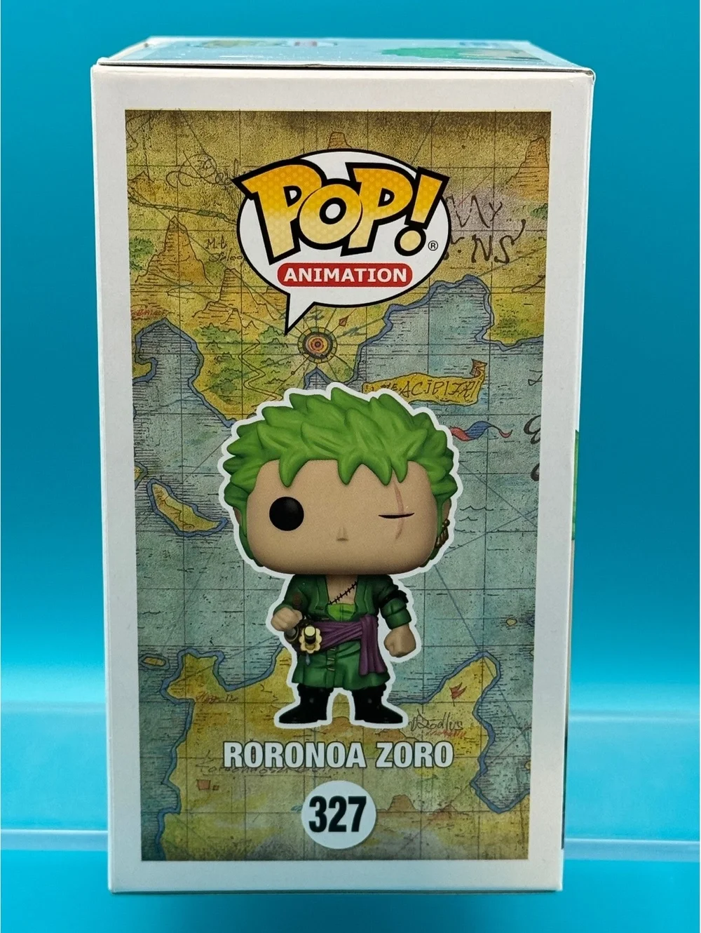 Chris Sabat Signed Zoro One Piece Kody exclusive glow in the dark Funko JSA COA